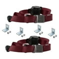 thumbnail image 1 of safeTboy  Burgandy Retractable Bucket Seat Belt Kit with Bracketry for 1974-1983 Jeep Cherokee Airplane 3 Point - 2 Belts, 1 of 1