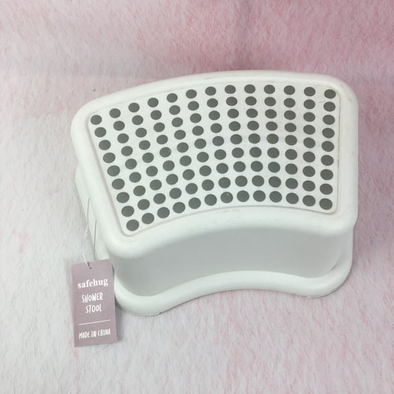 safehug Shower stool Durable Plastic Step Stool with Textured Surface