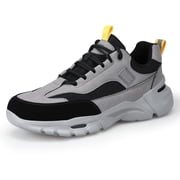 safety shoes mens women work men boots men's lightweight sneaker steel toe light workshoes ladies security lace up without cap breathable black sneakers women's non slip sporty buty robocze meskie cre