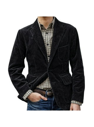 Mens black corduroy blazer new arrivals