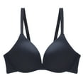 thumbnail image 1 of safuny Everyday Bra for Women Comfortable Lace Breathable No Rims Wireless Holiday Push Up Ultra Light Lingerie Brassiere Underwear Comfort Daily Black S, 1 of 8