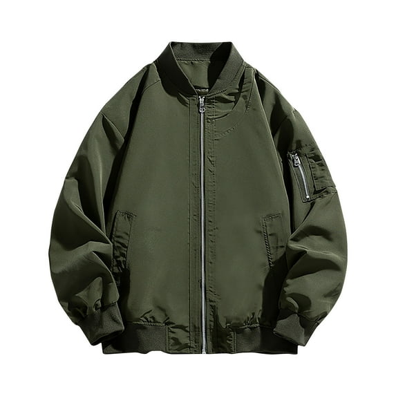 safuny Jean Denim Jacket for Men Clearance Winter Button Solid Color Vintage Jacket Tops Blouse Coat Christmas Long Sleeve Casual Outwear Work Sports Army Green XXL