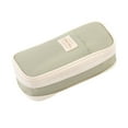 thumbnail image 1 of safuny Large-capacity Pencil Case Macaron Color Matching Can Be Transformed Into An Upgraded Pencil Case Stationery Box Green 8.5x3.7x2.8in, 1 of 4