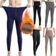 thumbnail image 1 of safuny Leggings for Men High Waist Soft Slim Fit High Waist Solid Color Comfy Lounge Casual Fashion Fall Winter Long Trousers Black XL, 1 of 3