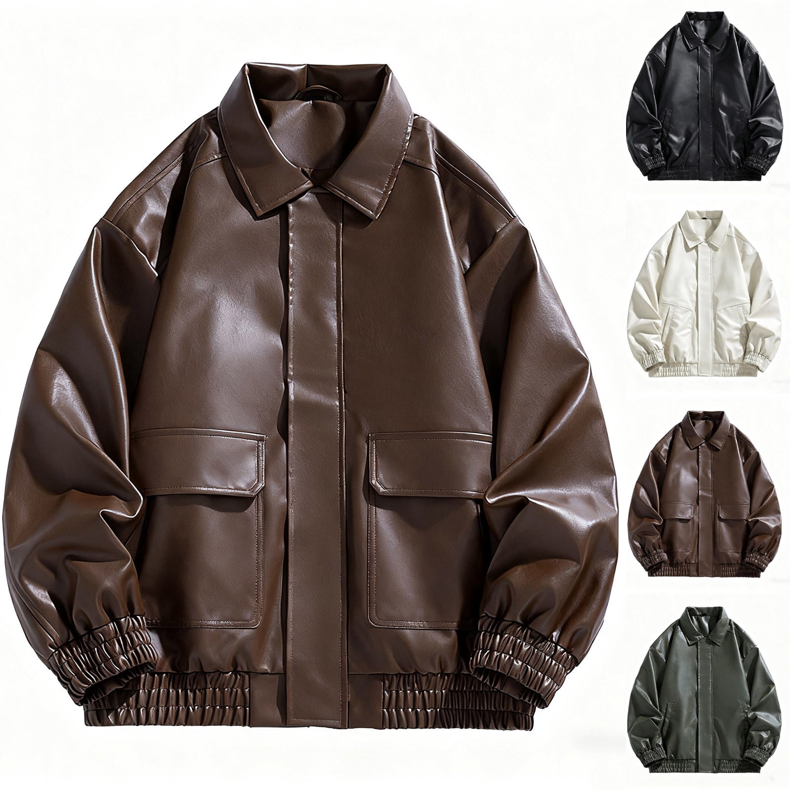 ジャケット・アウター KAIKO SYNTHETIC LEATHER ZIP JACKET KAIKO SYNTHETIC LEATHER ZIP JACKET 18aw カイコー 【公式通販】