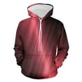 thumbnail image 1 of safuny Men's Hooded Sweatshirt Pocket Fashion Long Sleeve Fall Tees Crew Neck Drawstring Casual Relaxed Holiday Ray Spring Trendy Pullover Pink XXXL, 1 of 4