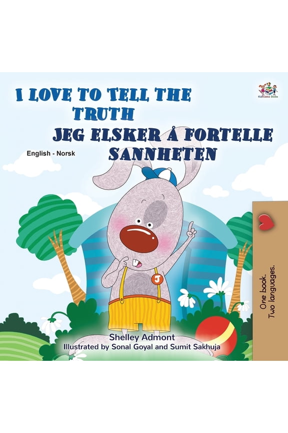 English Norwegian Bilingual Collection I Love to Tell the Truth (English Norwegian Bilingual Book for Kids), (Paperback)