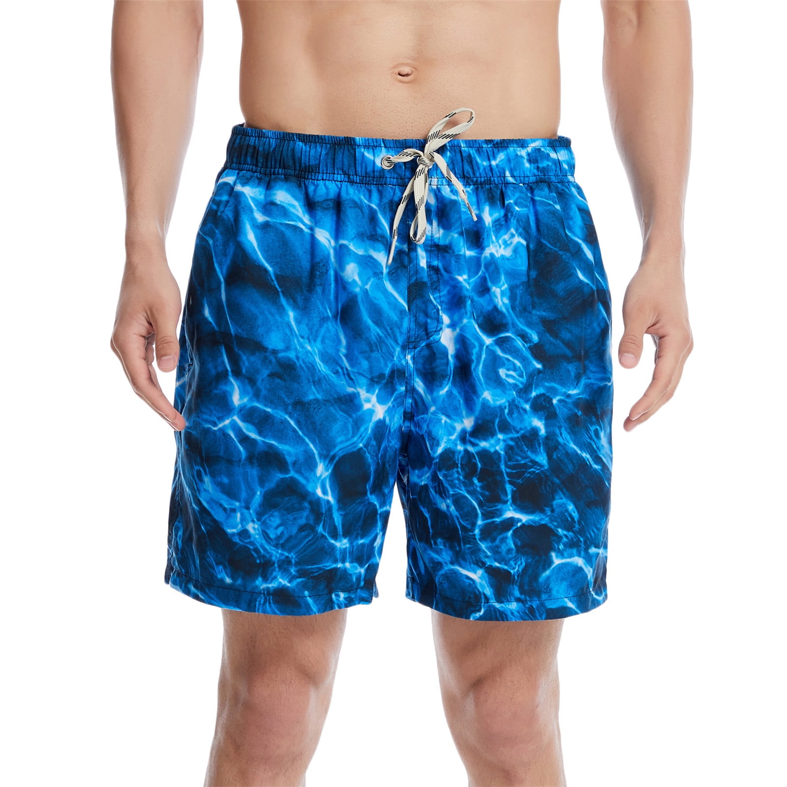safuny Men's Swim Trunks Shorts Swimwear Holiday Athletic Teens Boys