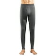 thumbnail image 1 of safuny Mens Base Layer Pants Wool Thermal Underwear Elastic Warm Leggings Dark Gray L, 1 of 3