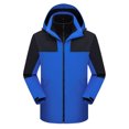 thumbnail image 1 of safuny Rain Jacket Women Lightweight Rain Jacket Active Outdoor Hooded Raincoat Packable Windbreaker Jacket Blue XXL, 1 of 6