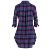 safuny Women's Knee Length Shirt Dress with Pocket