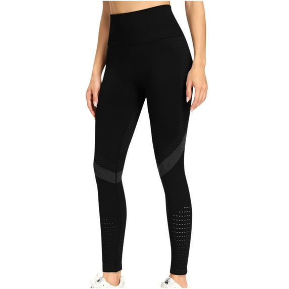 safuny Women's Pants Comfy Lounge Casual Fashion Full Length Trousers Yoga Pants for Lady Wife Daughter Girlfriend Solid Color Black L