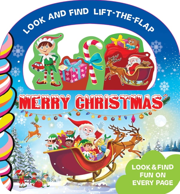 Look and Find Lift-The-Flap Merry Christmas! Look and Find Lift-The-Flap, (Board Book)