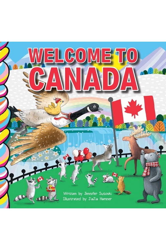 Mother Moose Welcome to Canada, (Board Book)