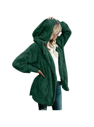 Fleece cardigan with hood discount