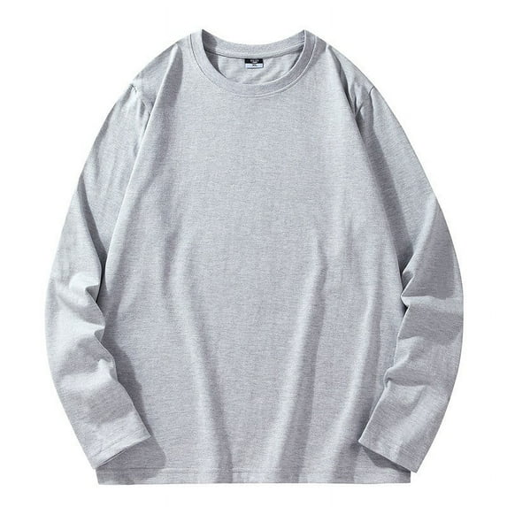 sageysalite Long Sleeve Shirts for Men Pullover Lightweight Loose Breathable Casual Loungewear Crew Neck Sweatshirts