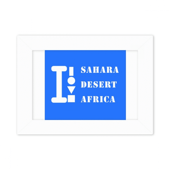 sahara desert afart deco fashion photo mount frame picture art painting desktop 5x7 inch