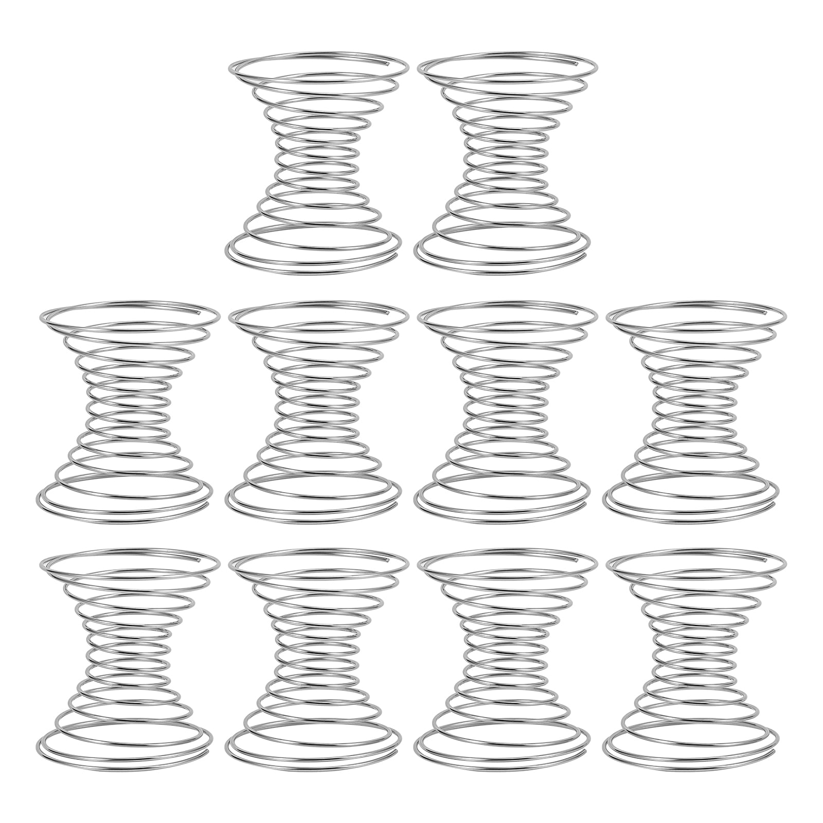 said 10 Pcs Stainless Steel Spring Balls Practical Milkshake Mixing ...