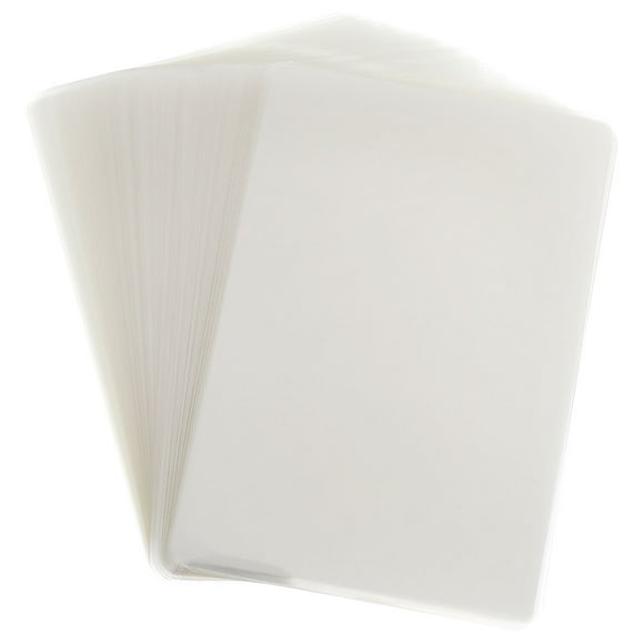 said 100 Sheets of Laminating Film Clear Laminating Sheets Thermal Laminating Paper Sheets Laminating Pouches