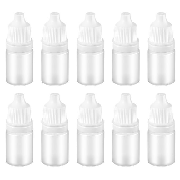 said 10pcs Plastic Dropper Bottles Eye Dropper Squeeze Liquid Small Bottles Eye Drops Dispenser Bottle