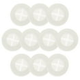 thumbnail image 1 of said 10pcs Silicone Straw Hole Plugs Mason Jar Straw Hole Grommet Straw Lids Grommet For Mason Jars, 1 of 6