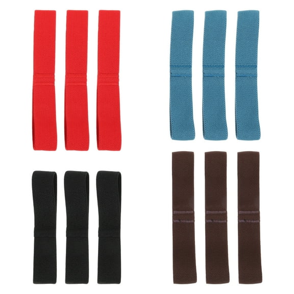 said 12 Pcs Practical Bento Box Straps Nylon Lunch Container Box Fixing Straps