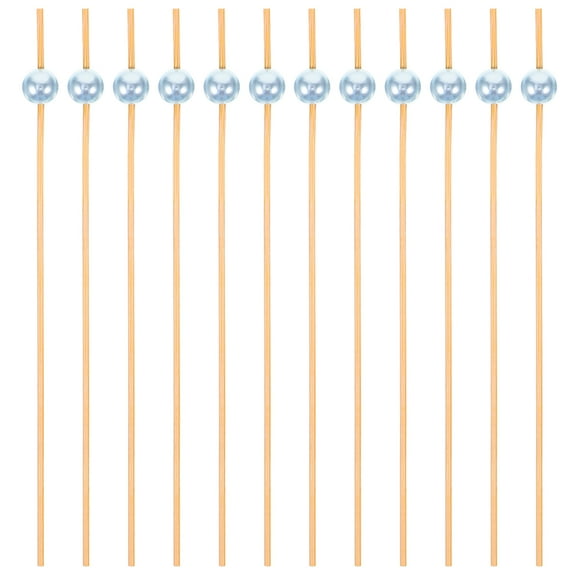 said 12pcs Cocktail Pick Cocktail Skewer Long Toothpick Drink Cocktail Decoration