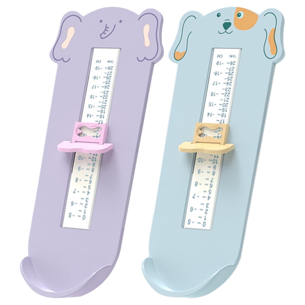 said 2 pcs Shoe Measuring Devices Foot Measurement Gauge Shoe Size