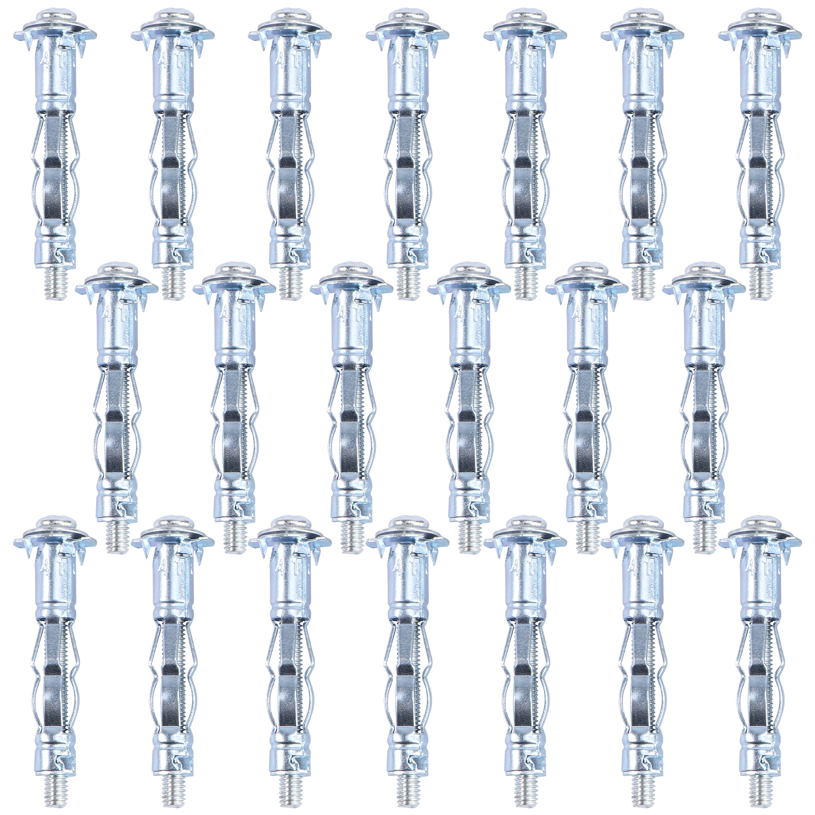 said 20 Pcs Heavy Duty Hollow Wall Anchors Cavity Wall Fixer Plasterboard Fixer