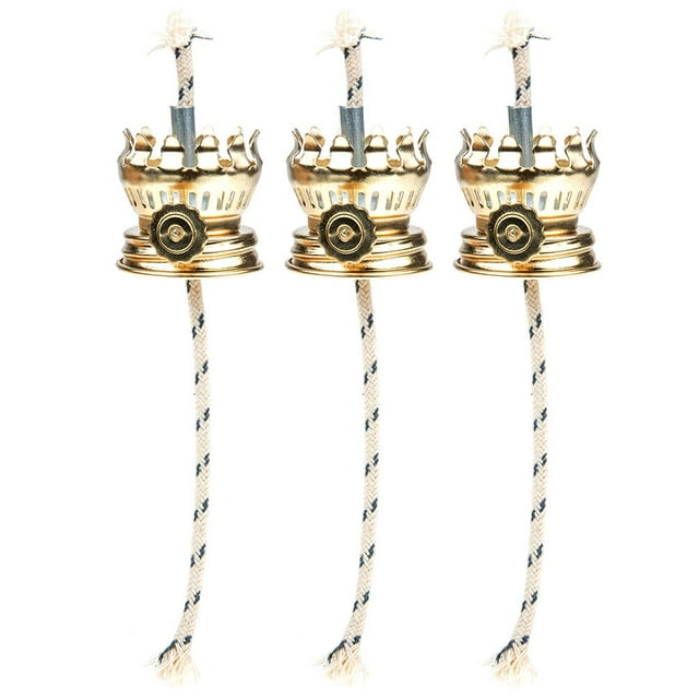 said 3 Sets Oil Lamp Burner Kerosene Lamp Part Kerosene Lamp