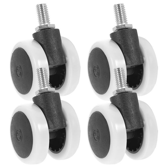 said 4pcs Swivel Casters Small Caster Wheels Storage Box Wheels Trash Can Wheels