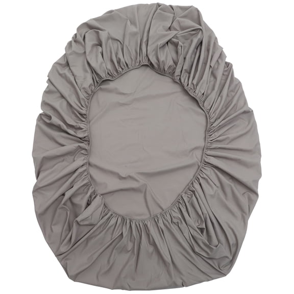 said Comfortable Cotton Fitted Sheet for Home Simple Hotel Fitted Sheet Gray