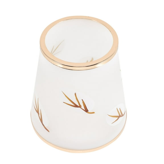 WORGEOUS Floor Lamp Glass Shade Glass Dust Protection Lamp Accessory Living Room 1Pcs