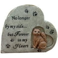 said Pet Cat Memorial Stone Resin Memorial Stone Cat Tombstone Statue