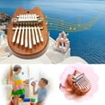 thumbnail image 1 of IGEED 8 Key Mini Kalimba exquisite Finger Thumb Piano Marimba Musical good accessory,Musical Instrument,Gift for Toddler Kid Child Valentines Adult Beginners, 1 of 9