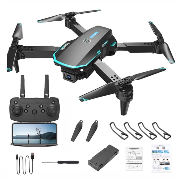 IGEED Drone with 8K HD Camera,FPV Foldable Drone for Kids Beginners,Folding Remote Control Aircraft,Motor RC Quadcopter,Gestures Selfie,Waypoint Fly,3D Flips,One Key Start