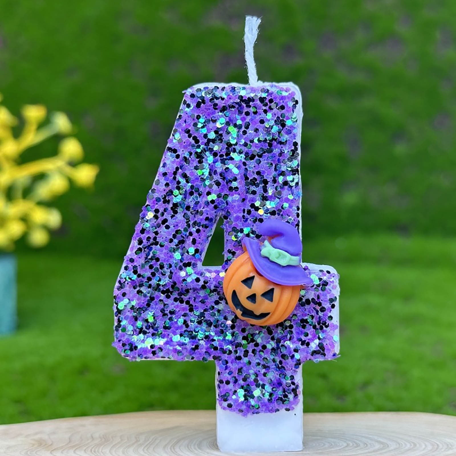 saidjrlf Halloween Decorations Pumpkins Print Themed Birthday Candles