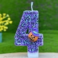 saidjrlf Halloween Decorations Pumpkins Print Themed Birthday Candles