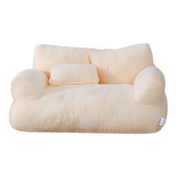 IGEED Large Dog Bed Winter Warm Pet Couch Sofa Bed Cat Beds for Medium Small Dogs & Cats Durable Cat Couch Pet Sofa Bed Puppy Sleeping Bed Soft Anti-Slip