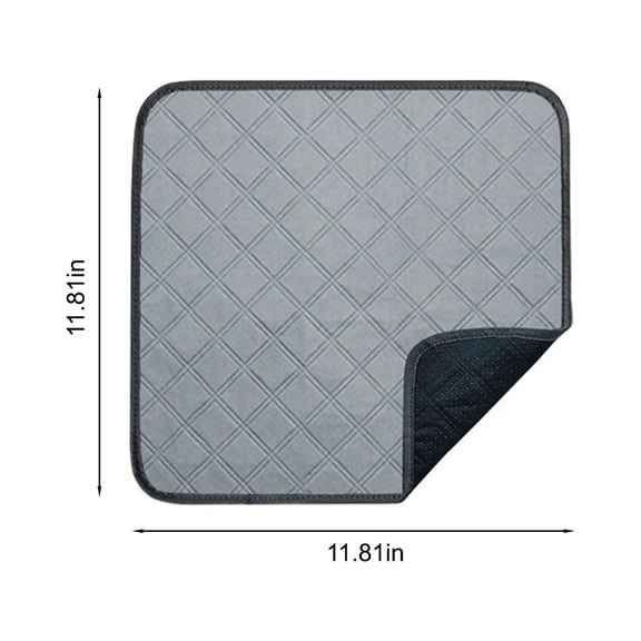 IGEED Washable Pee Pads for Dogs,Non-Slip Dog Pads with Heavy Absorbency, Reusable Training Pads,10.24x9.45in