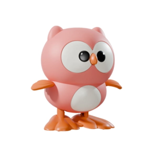IGEED Wind-up Owl Toy Infant Educational Chain Owl Baby Crawling Toy,Baby Toy,Crawling Tummy Time Sensory & Musical Toy for Babie