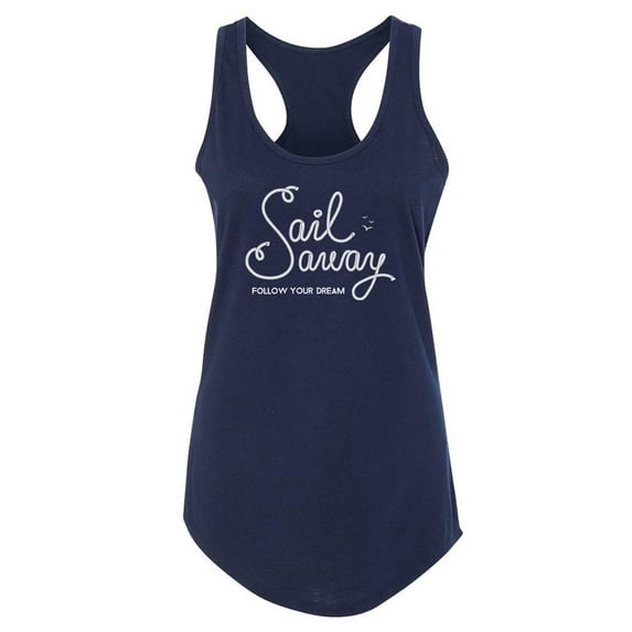 "sail Away" Tank Women -Image by Shutterstock, Female Small