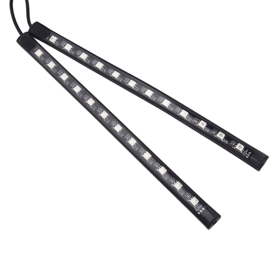 sailesiti 1 Set Of Car LED Foot Light Strip USB Decorative Atmosphere Signal Lamp For Car Interior Floor Or Dash Car Ambient Lighting