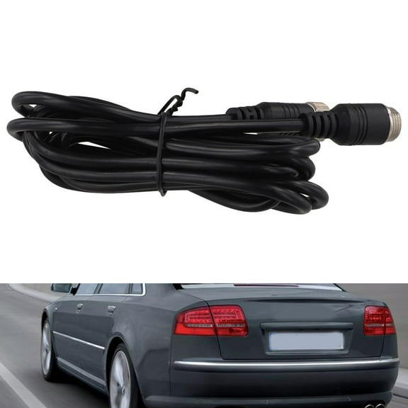 sailesiti 2M 4-Pin Video Extension Cable Wire For Car Bus Truck Reversing Rear View Camera