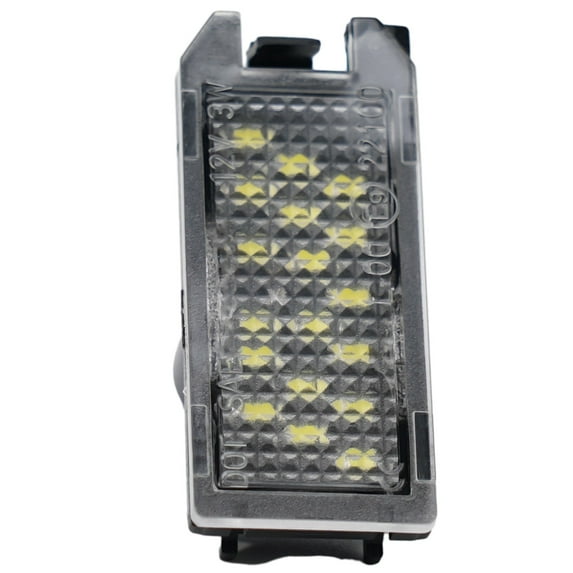 sailesiti 2Pcs Car Rear LED Number License Plate Light Assembly Fit For FIAT 500 2007-2019 High Quality Car Accessories