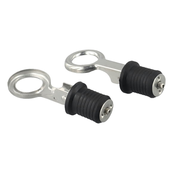 sailesiti 2pcs 1IN Drain Plug Rubber Stainless Steel Snap Flip Boat Hull Drain Plug For A 1 Hole, This Drain Plug Is Perfect For Various