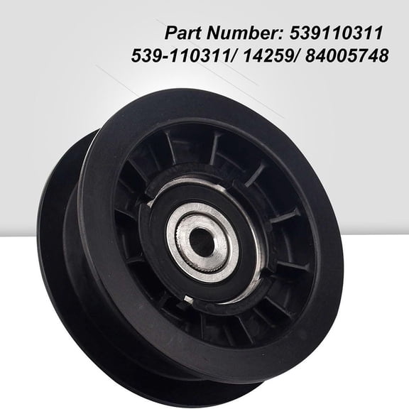 sailesiti 539110311 Flat Idler Pulley for Models 539-110311, 14259, 84005748