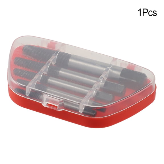 sailesiti 5pcs Screw Extractor Center Drill Bits Guide Set Carbon Steel Broken Damaged Screwdriver Extractor Drill Bit Set