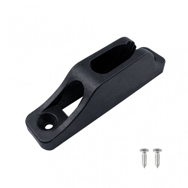 sailesiti Black Nylon Cleat Self Locking Rope Tensioner Slide, Kayak