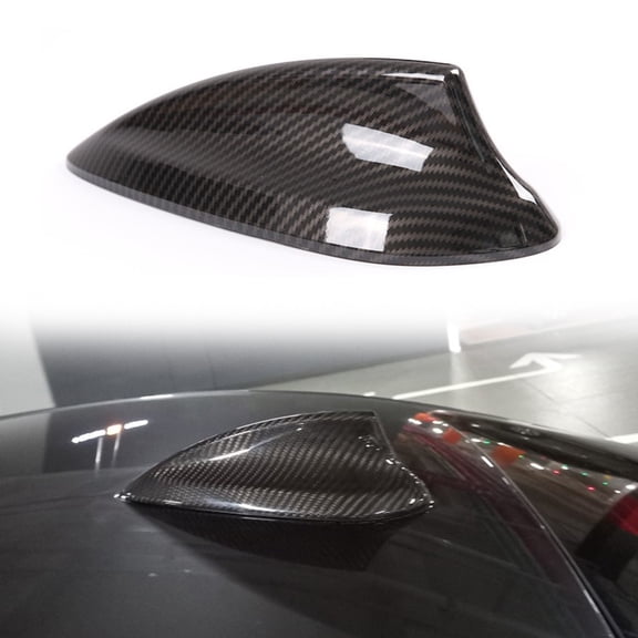 sailesiti Carbon Fiber Fin Antenna Cover Fit for BMW F22 F23 F30 F32 M2 for M3 G30